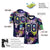 Custom Abstract Splattered Ink Colorful Graffiti Pattern Design Authentic Football Jersey