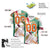 Custom Personalized Football Jersey Abstract Paint Splatter Design