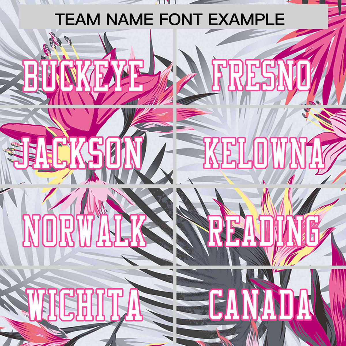 Custom Personalized Football Jersey with Vibrant Flower Leaf Pattern