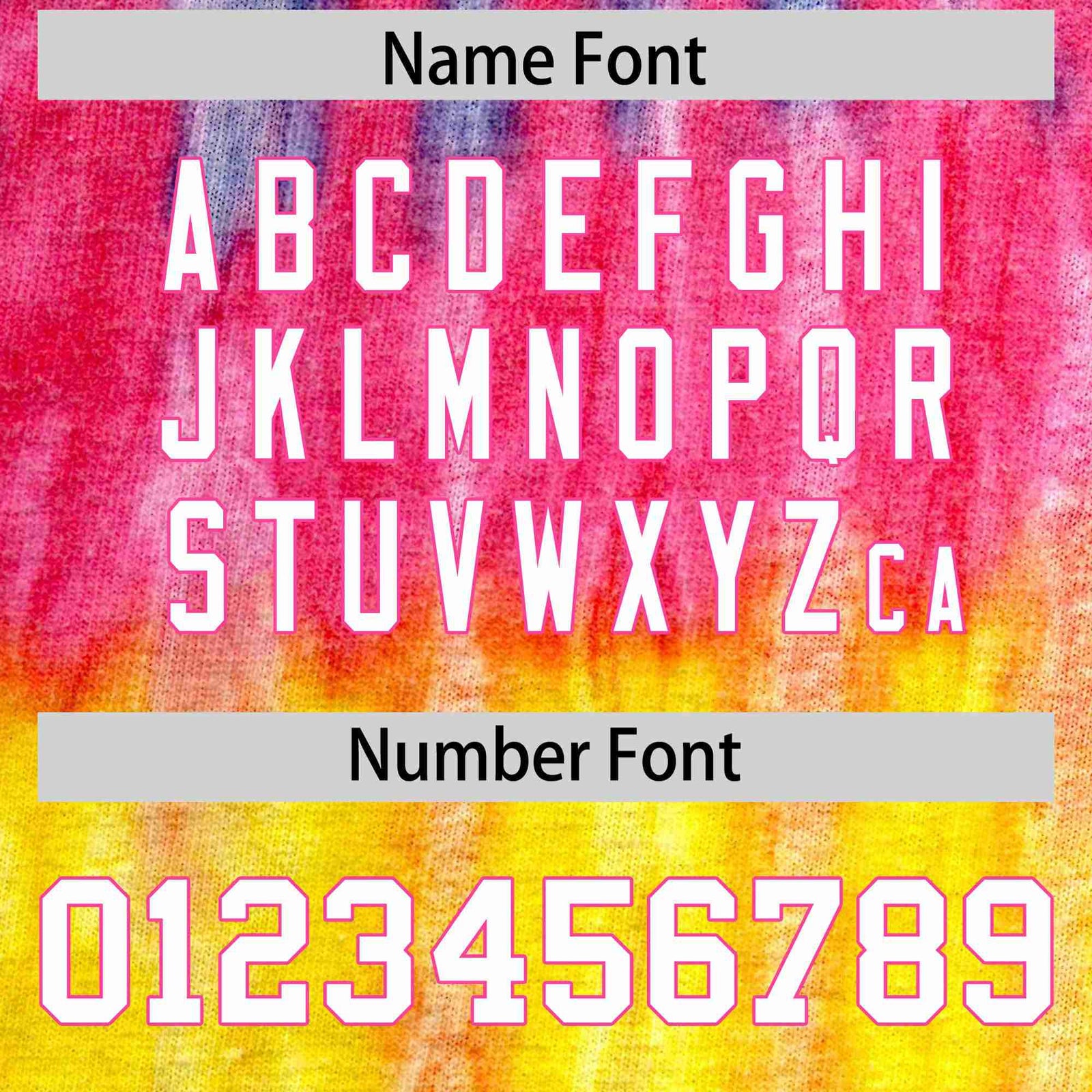 Custom Personalized Football Jersey Tie-Dye Vibes - Personalized Name & Number