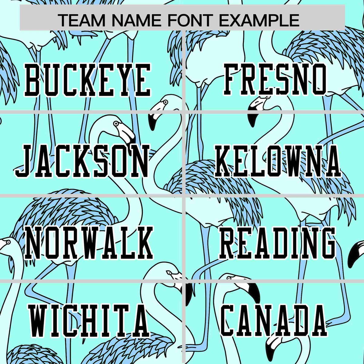 Custom Football Jersey Tropical Flamingo - Personalized Name & Number