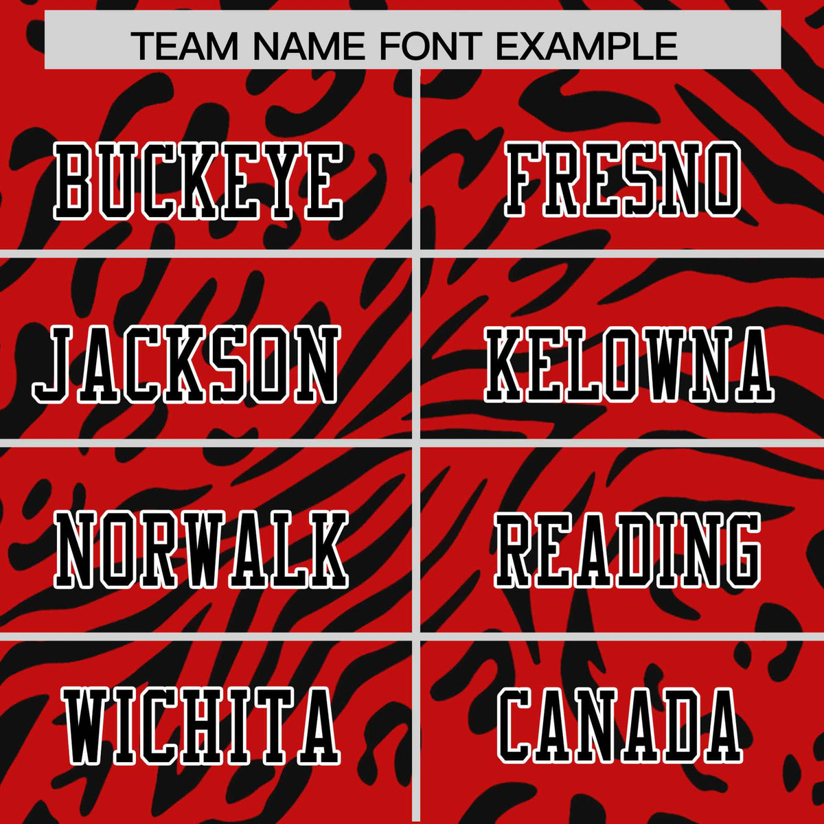 Custom Red Black-White Mesh Zebra Style Football Jersey