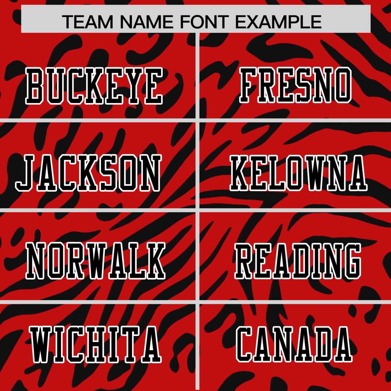 Custom Red Black-White Mesh Zebra Style Football Jersey