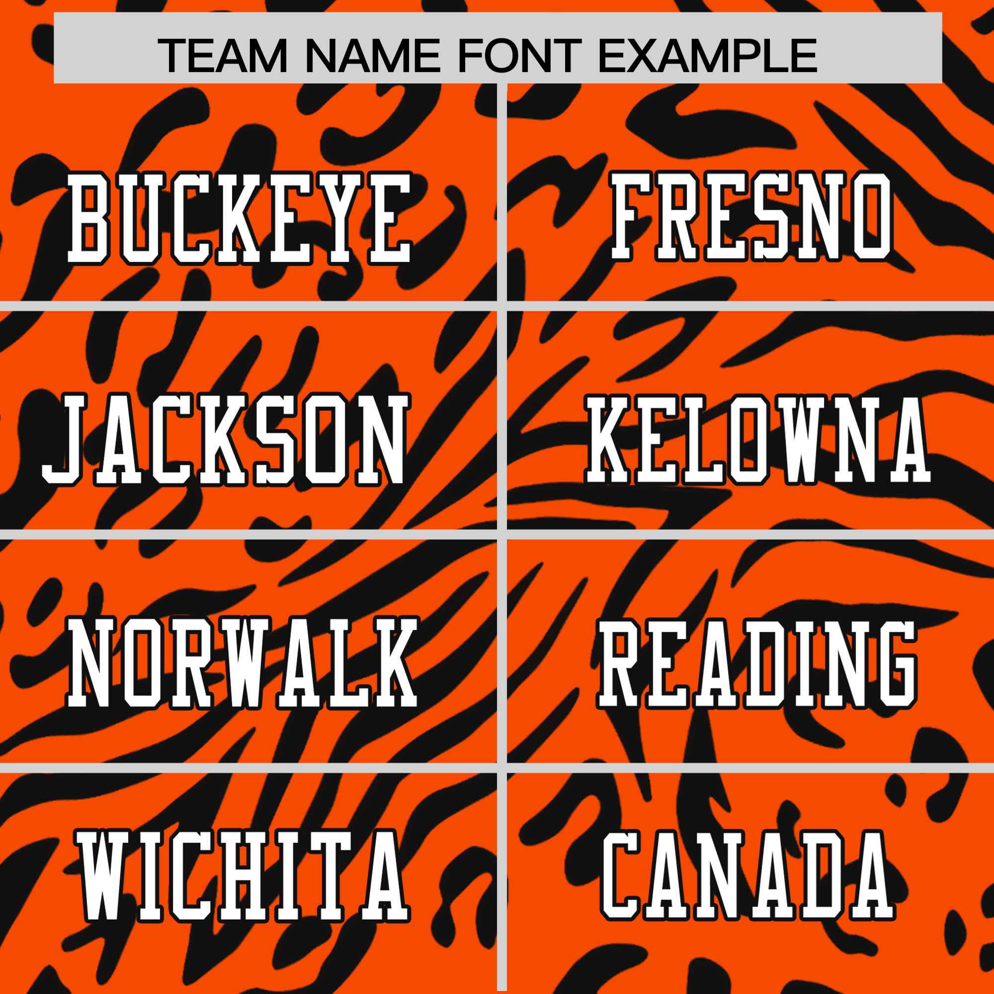 Custom Orange White-Black Mesh Zebra Style Football Jersey