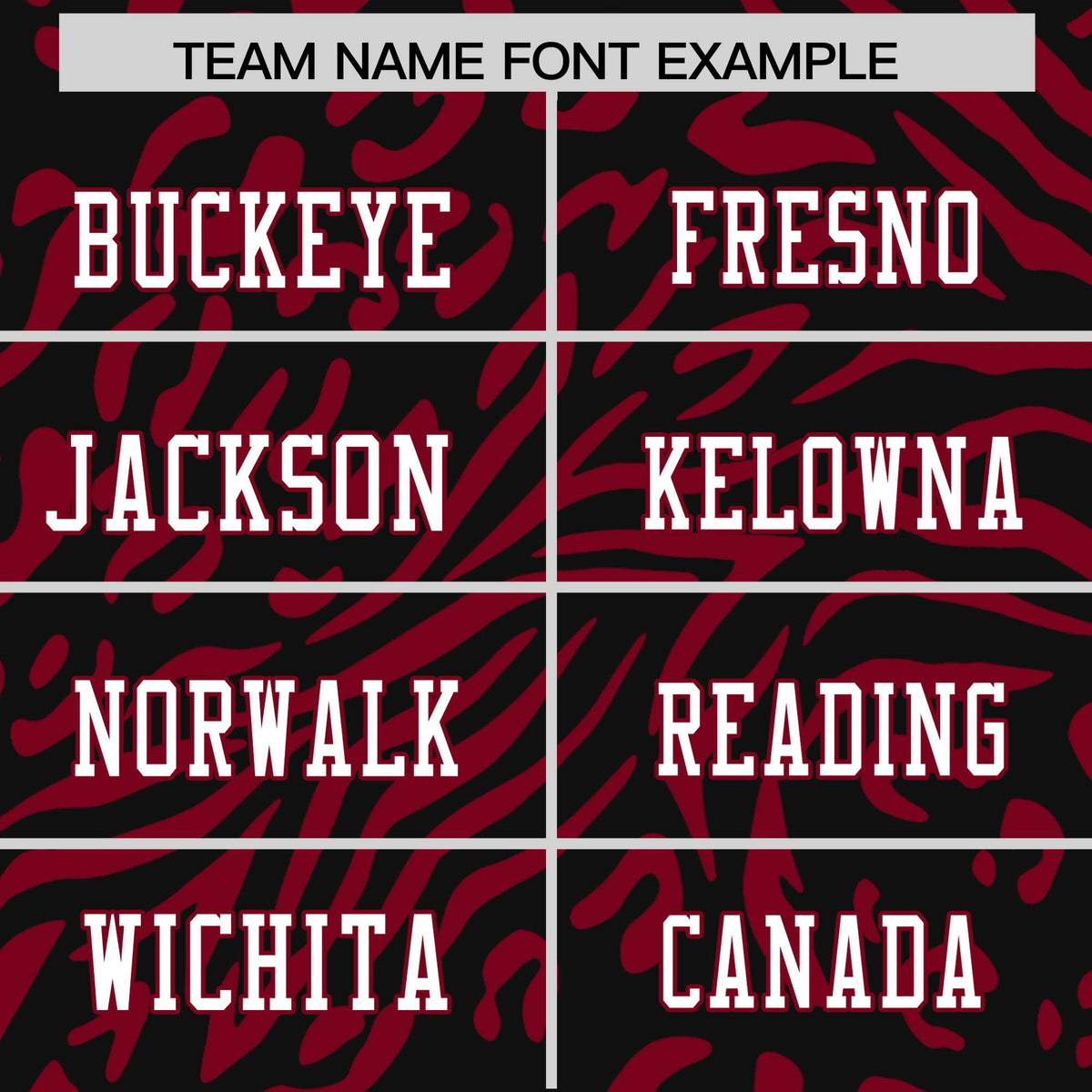 Custom Crimson Black-White Mesh Zebra Style Football Jersey