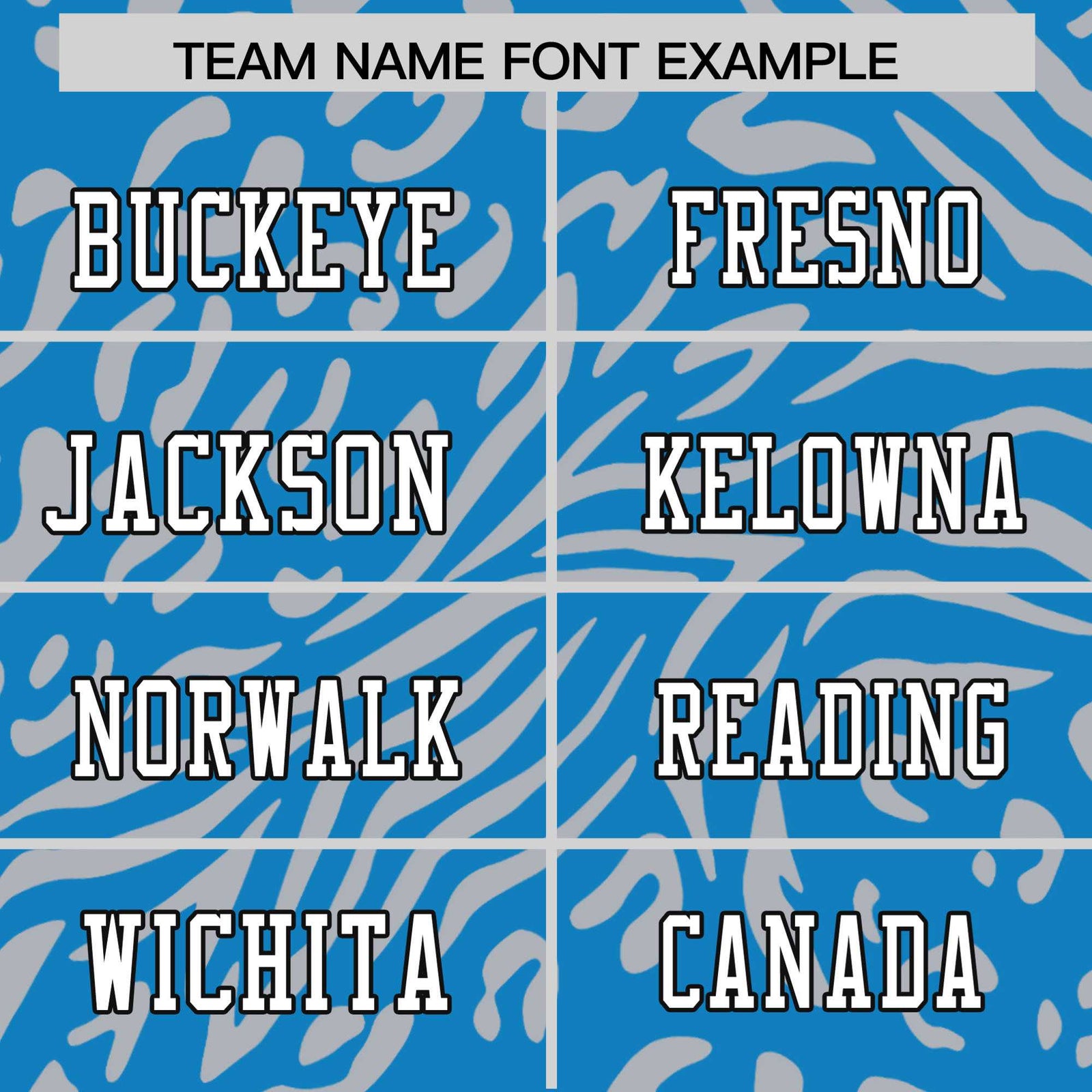 Custom Light Blue Black-White Mesh Zebra Style Football Jersey