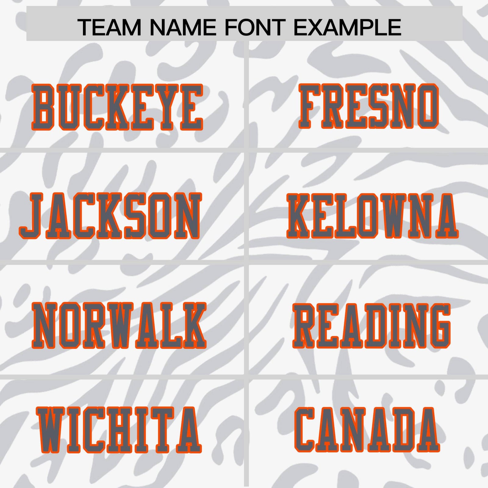 Custom White Orange-Gray Mesh Zebra Style Football Jersey