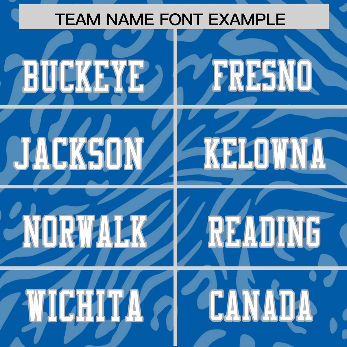 Custom Royal Blue Gray-White Mesh Zebra Style Football Jersey