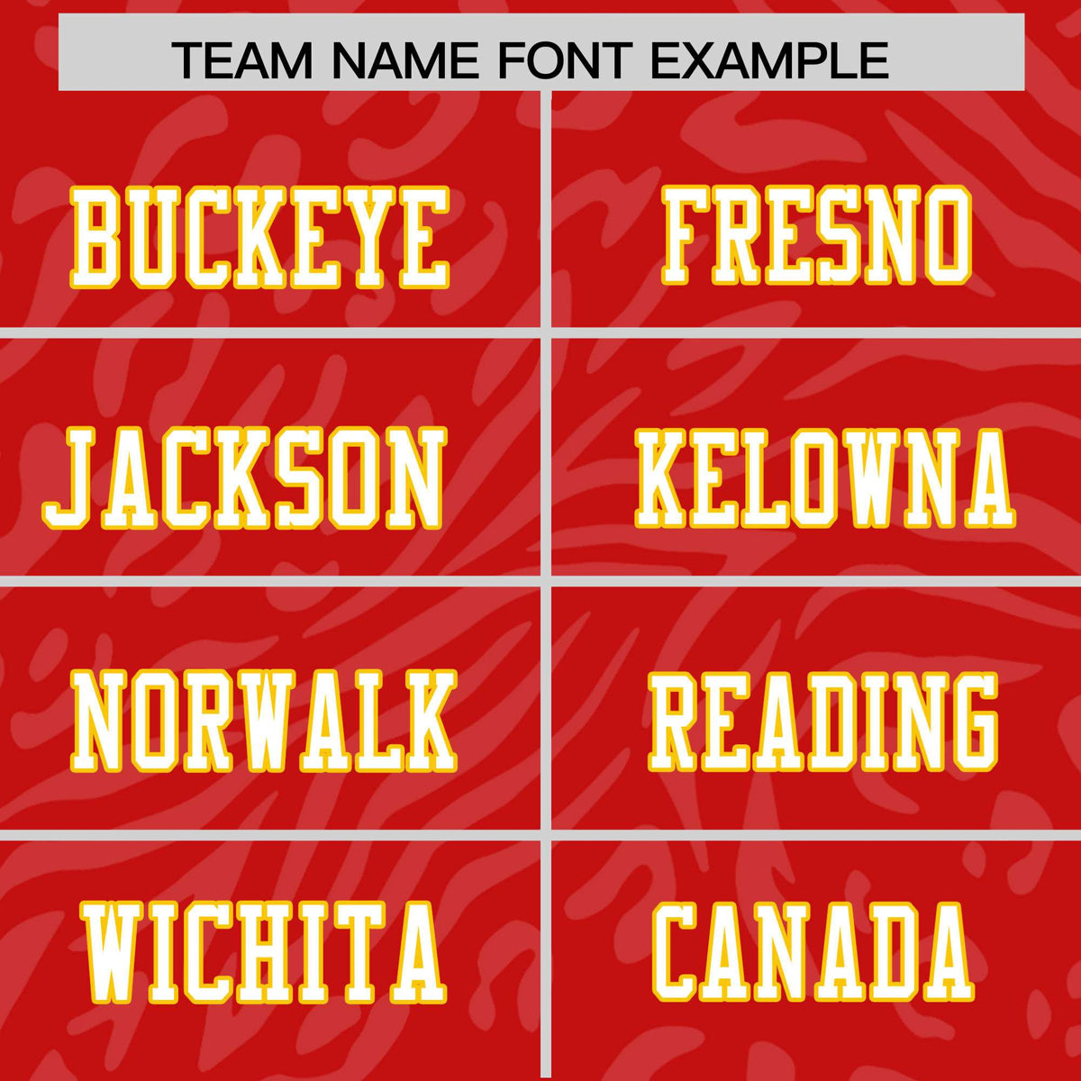 Custom Red Gold-White Mesh Zebra Style Football Jersey