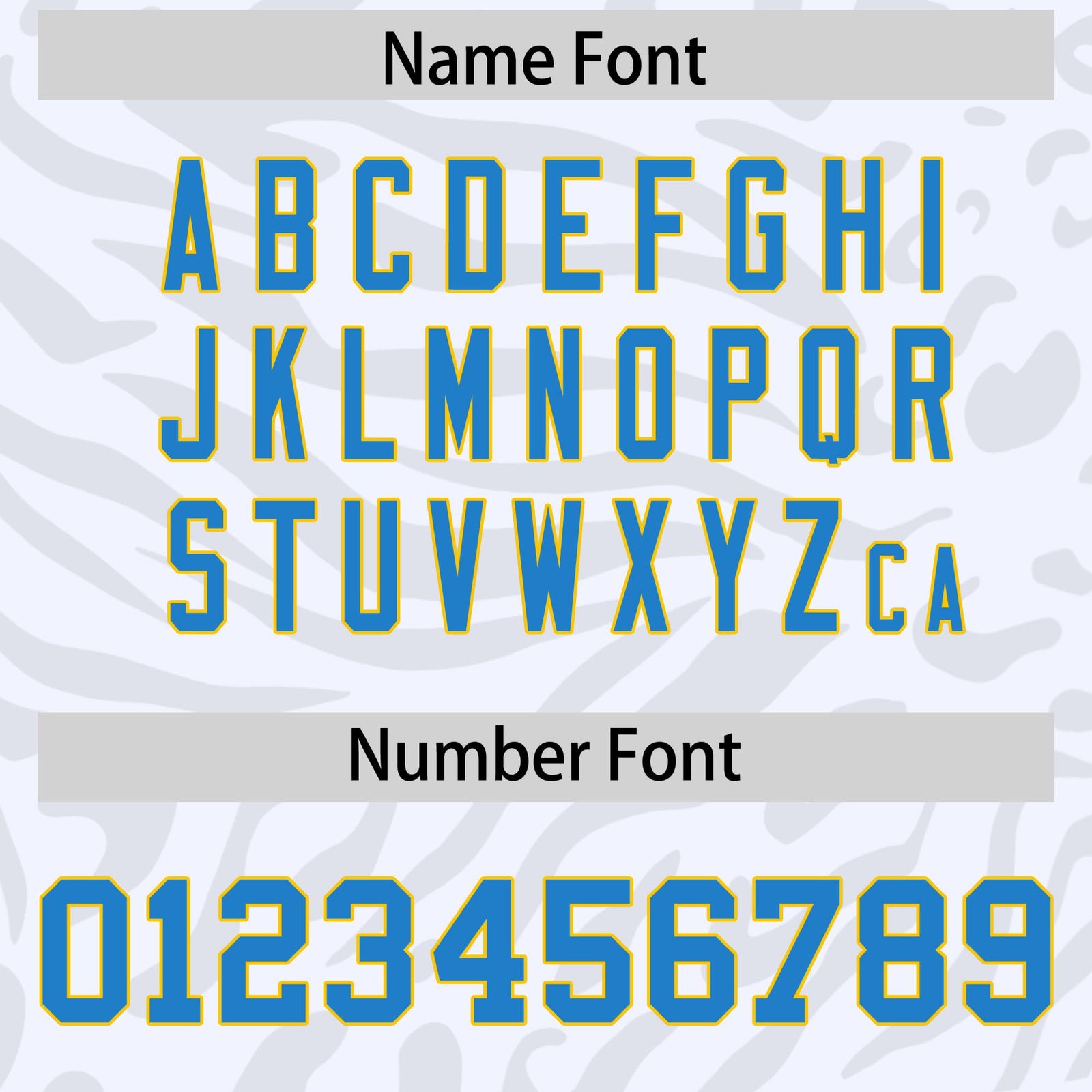 Custom White Powder Blue-Gold Mesh Zebra Style Football Jersey