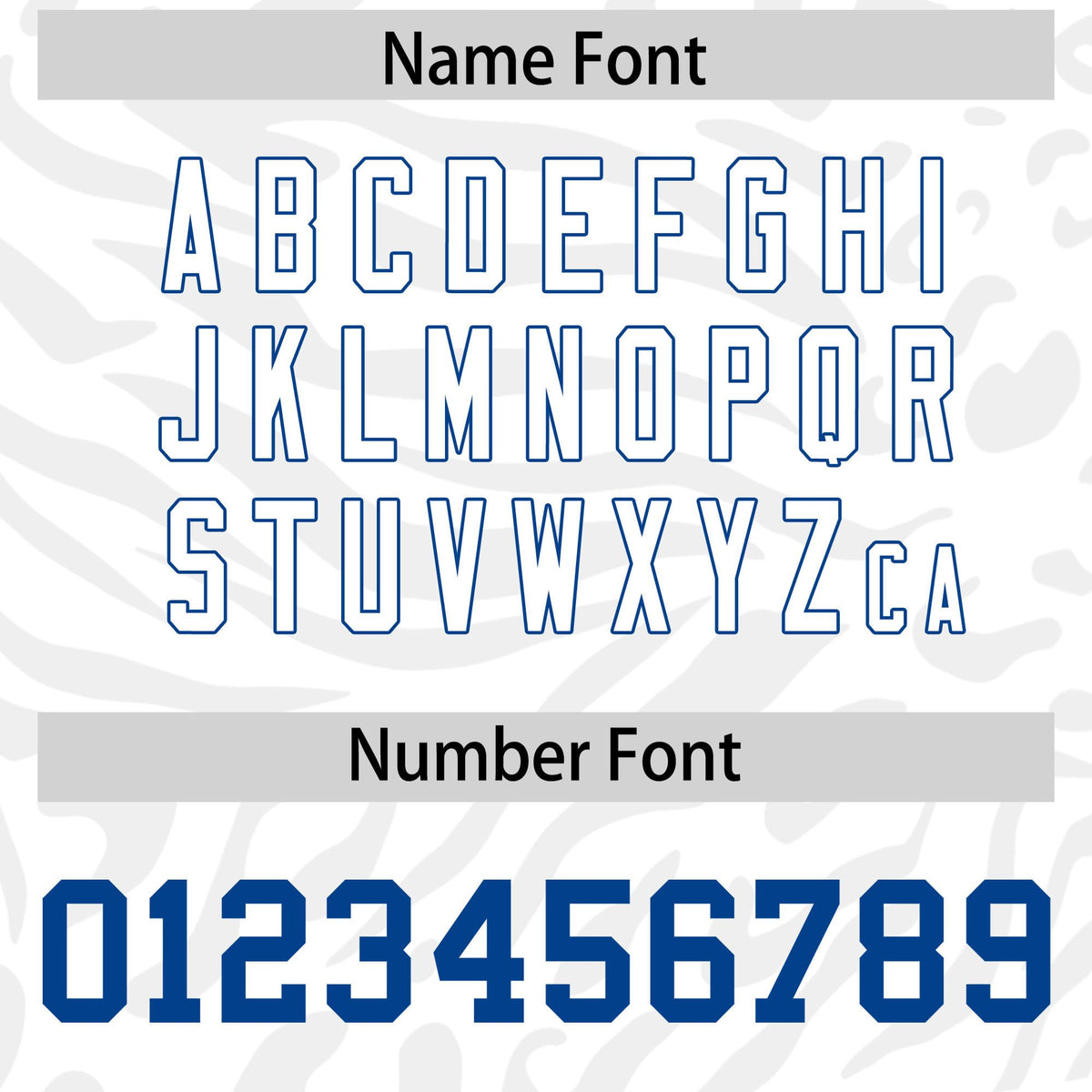 Custom White Gray-Royal Blue Mesh Zebra Style Football Jersey