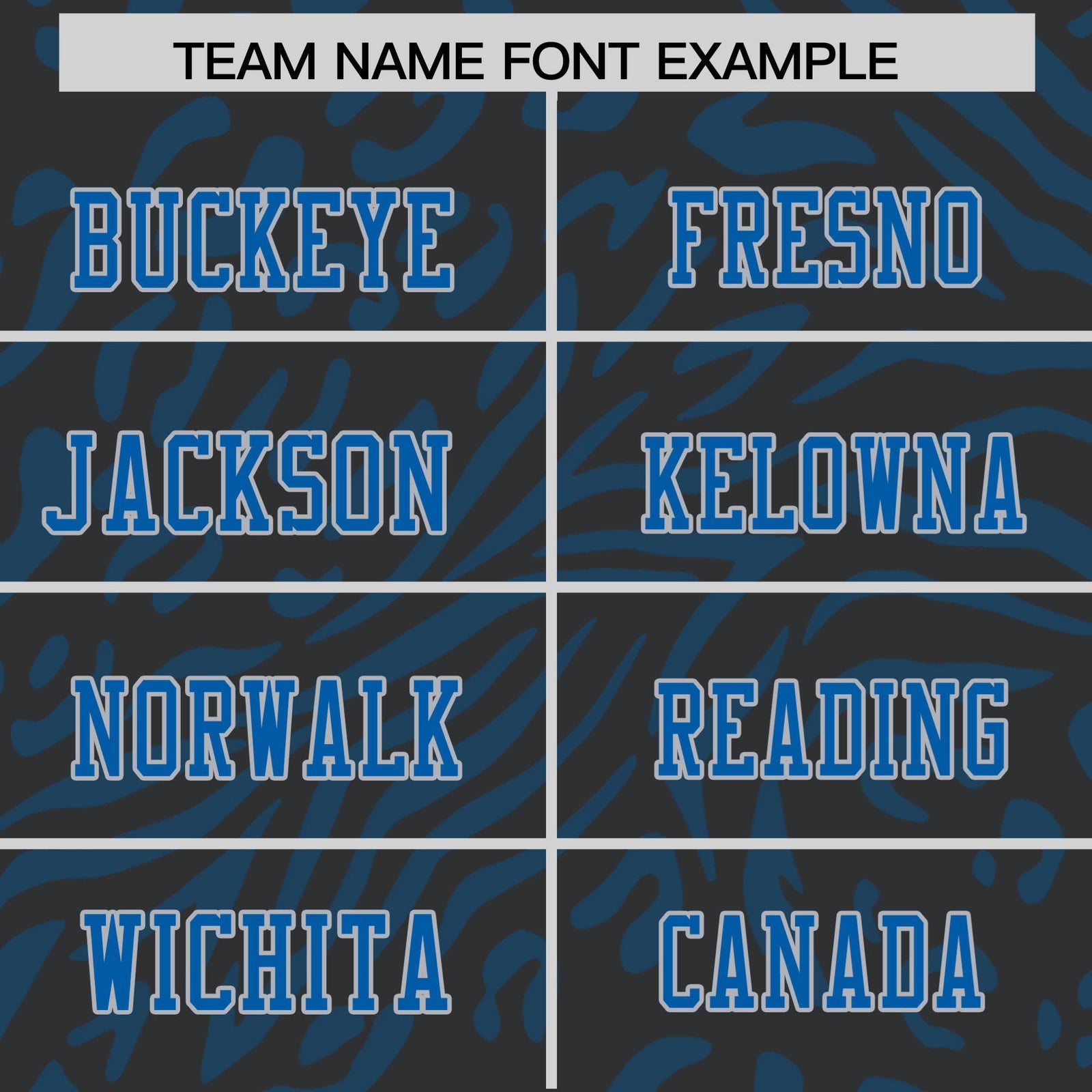 Custom Black Powder Blue-Gray Mesh Zebra Style Football Jersey