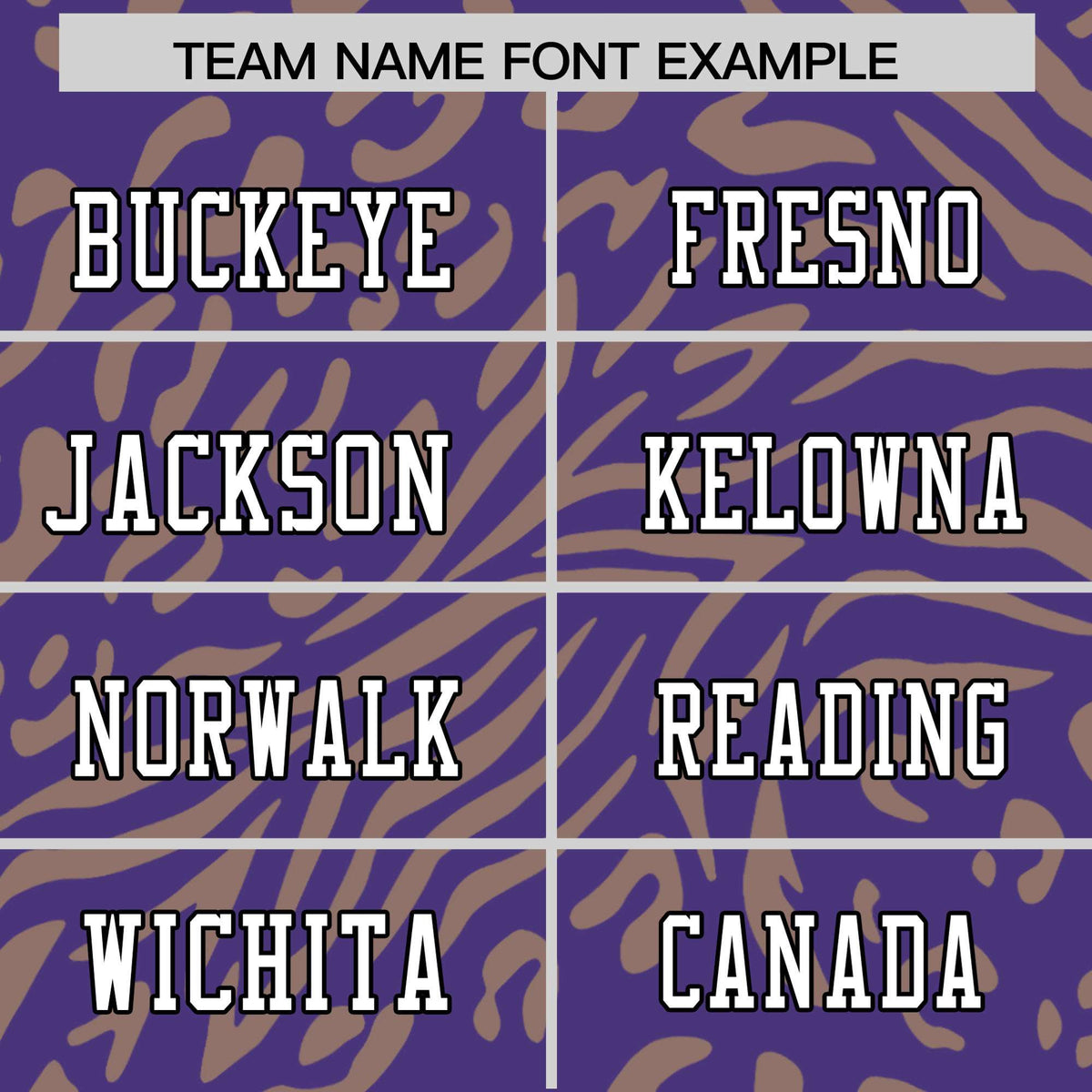 Custom Purple Old-Gold White Mesh Zebra Style Football Jersey