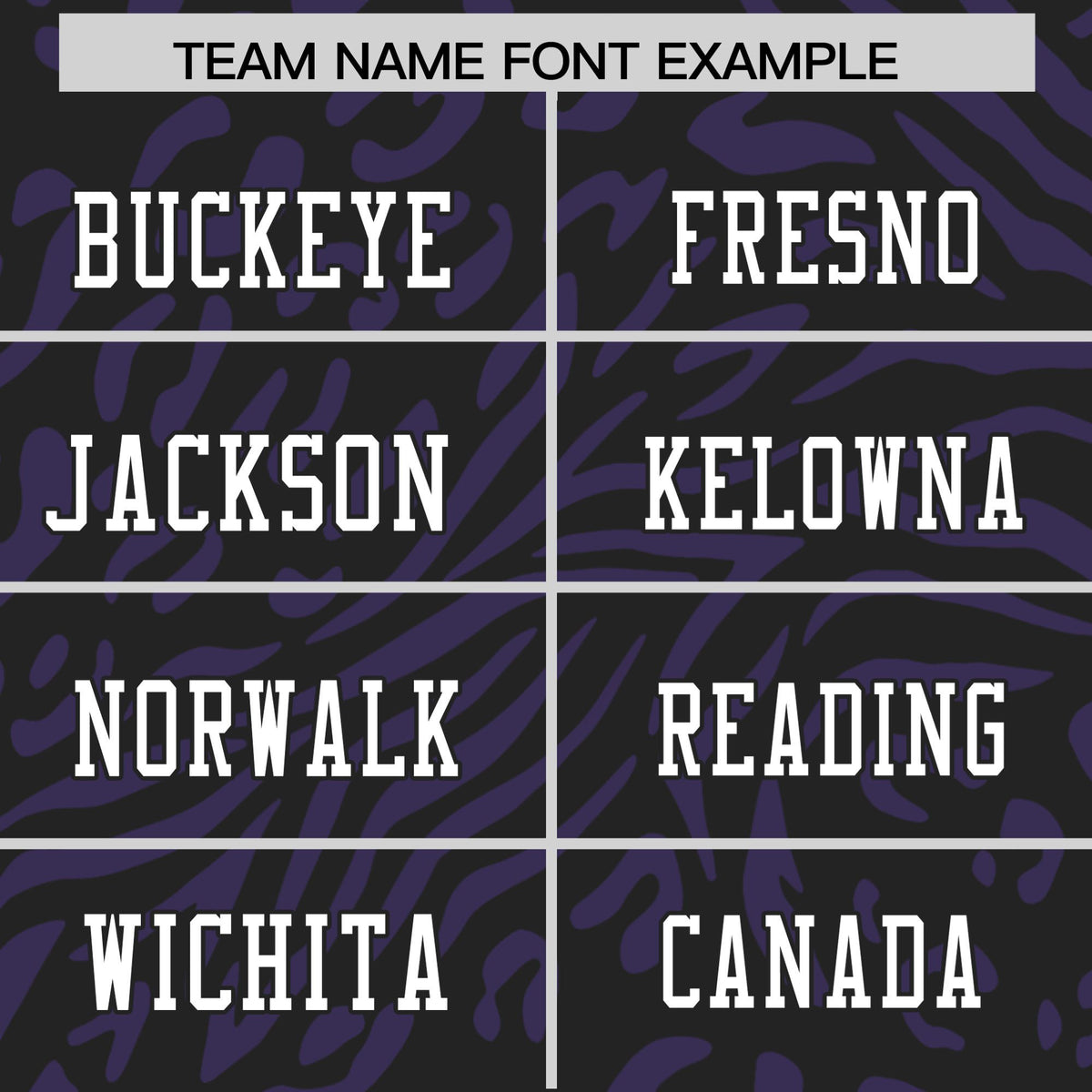 Custom Black Purple-White Mesh Zebra Style Football Jersey