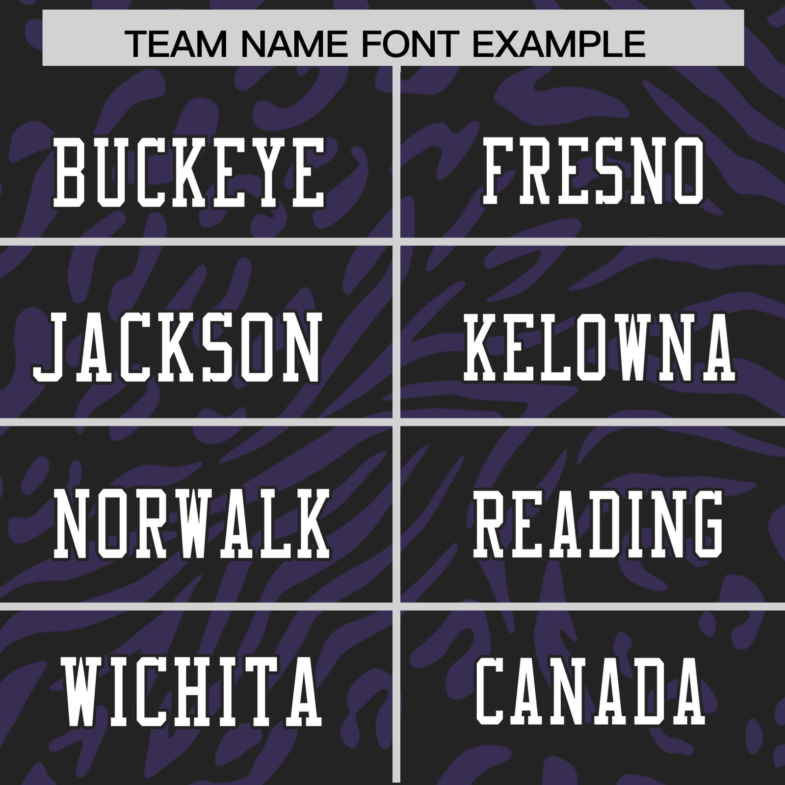 Custom Black Purple-White Mesh Zebra Style Football Jersey