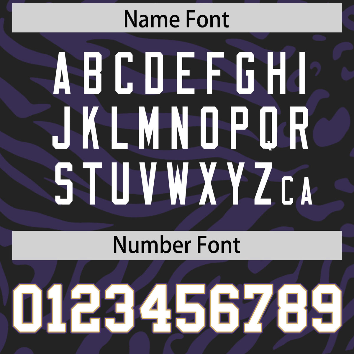 Custom Black Purple-White Mesh Zebra Style Football Jersey