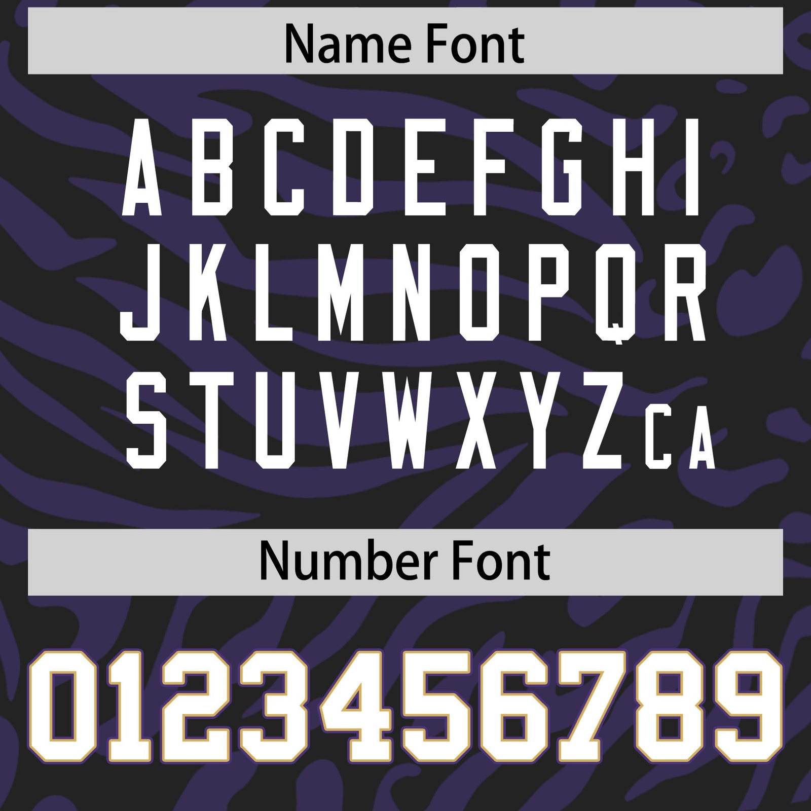 Custom Black Purple-White Mesh Zebra Style Football Jersey