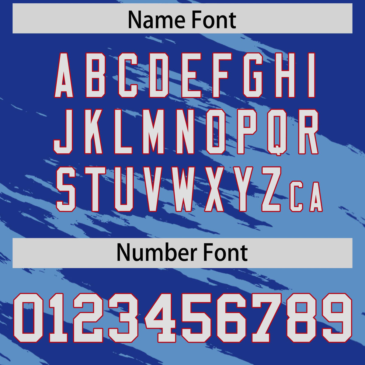 Custom Royal Blue-Light Blue Mesh Scratch Football Jersey