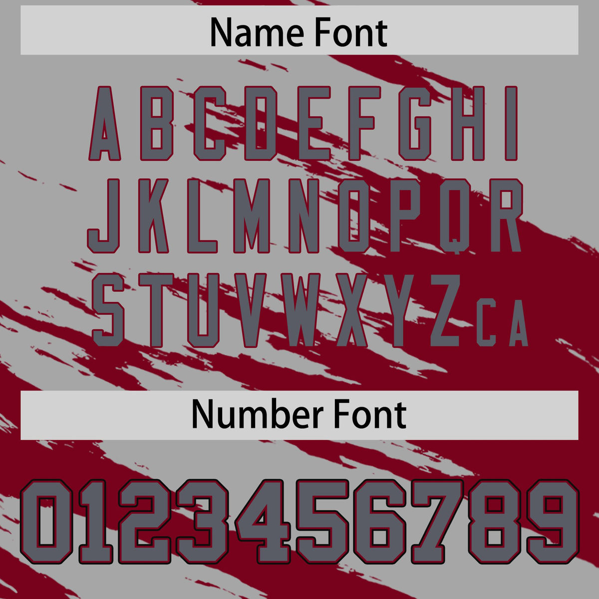 Custom Gray-Crimson Mesh Scratch Football Jersey