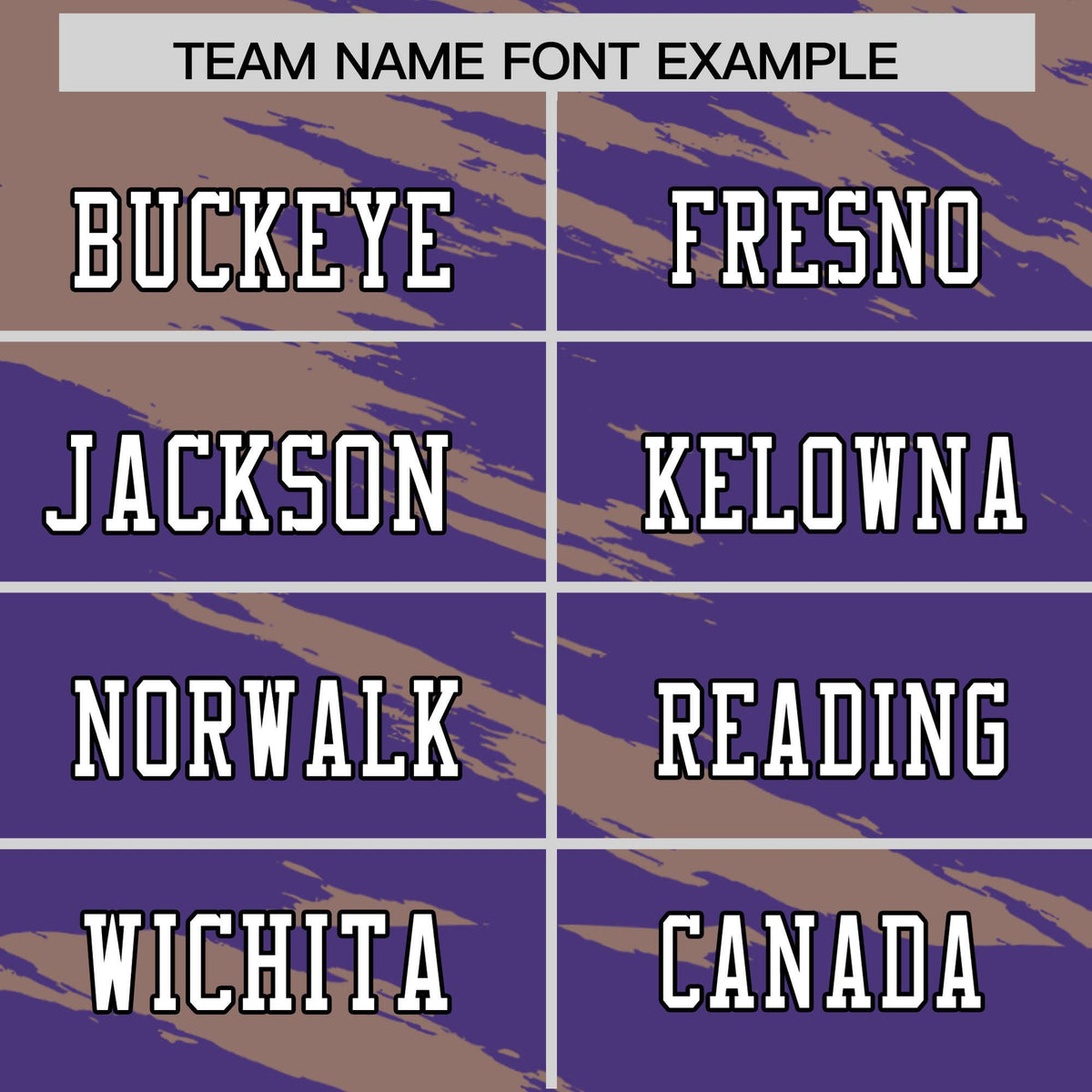 Custom Purple-Khaki Mesh Scratch Football Jersey