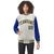 Custom Cream Royal-Blue Pinstripe Gold Royal-Blue Bomber Full-Snap Varsity Letterman Jacket