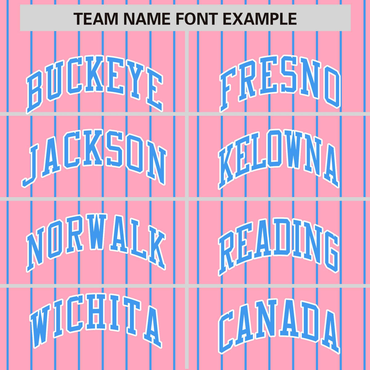 Custom Light-Pink Powder-Blue Pinstripe White Powder-Blue Bomber Full-Snap Varsity Letterman Jacket