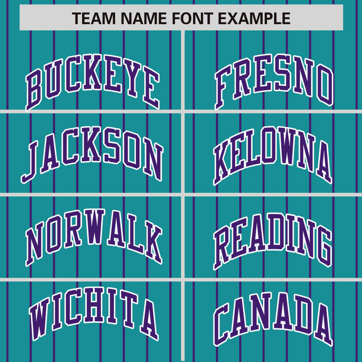 Custom Aqua Purple Pinstripe White-Purple Bomber Full-Snap Varsity Letterman Jacket