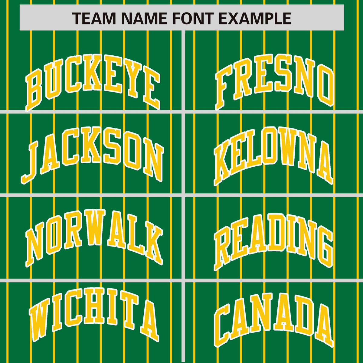 Custom Kelly Green Gold Pinstripe White-Gold Bomber Full-Snap Varsity Letterman Jacket