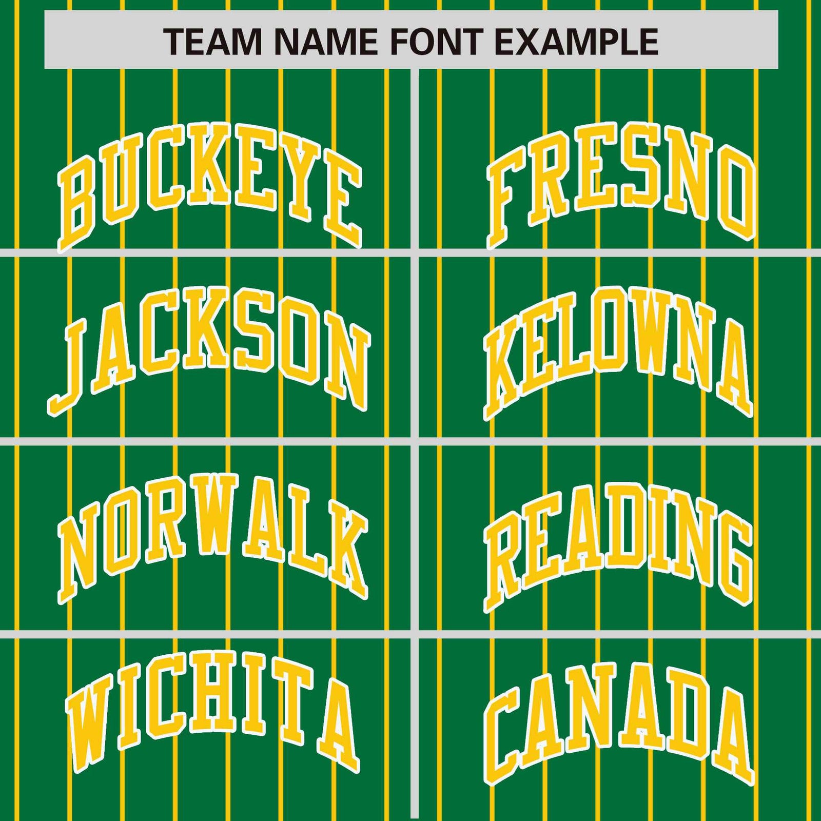 Custom Kelly Green Gold Pinstripe White-Gold Bomber Full-Snap Varsity Letterman Jacket