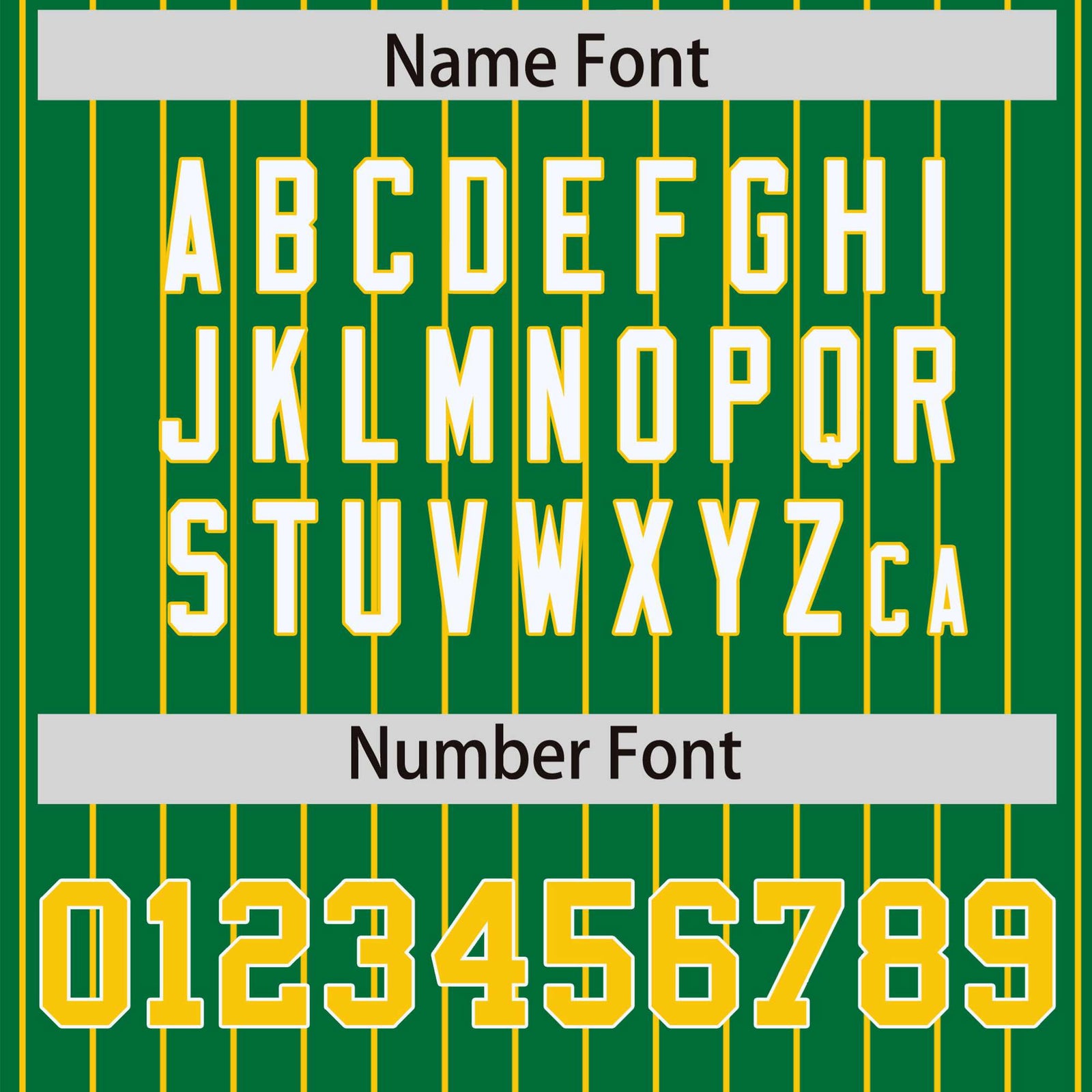 Custom Kelly Green Gold Pinstripe White-Gold Bomber Full-Snap Varsity Letterman Jacket