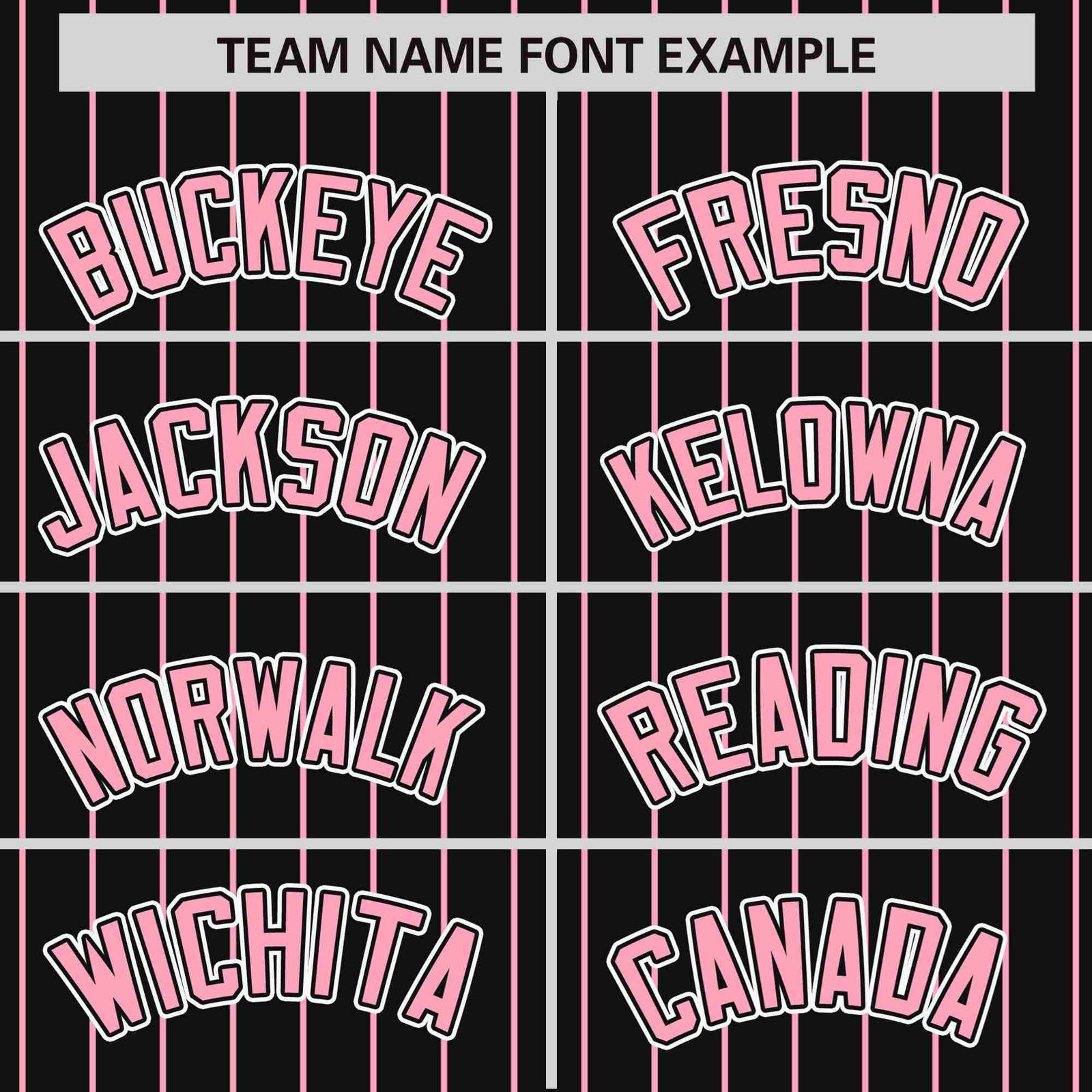 Custom Black Light-Pink Pinstripe White Light-Pink Bomber Full-Snap Varsity Letterman Jacket