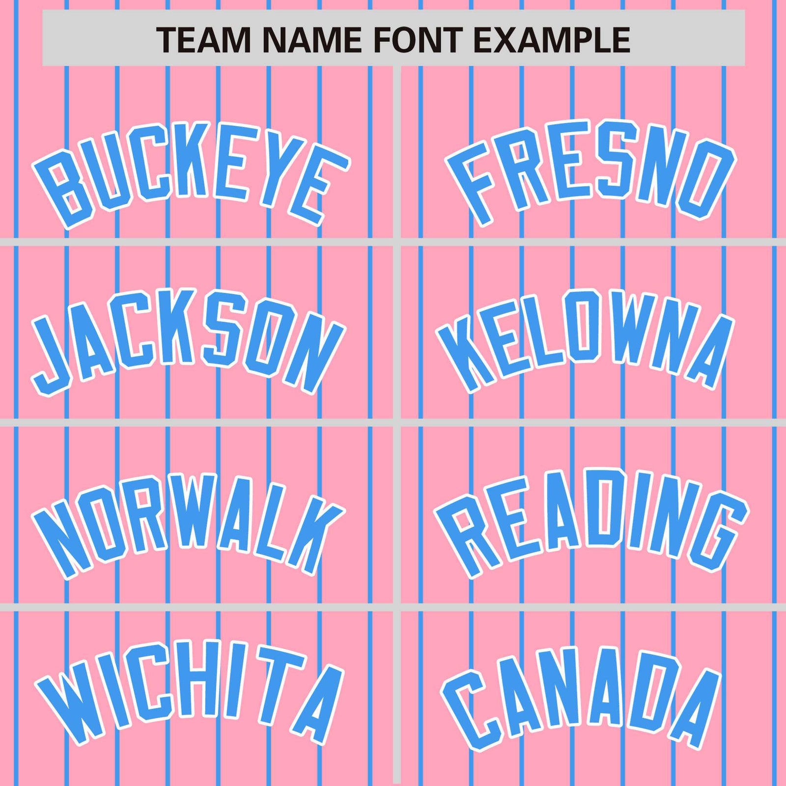 Custom Light-Pink Powder-Blue Pinstripe White Powder-Blue Bomber Full-Snap Varsity Letterman Jacket