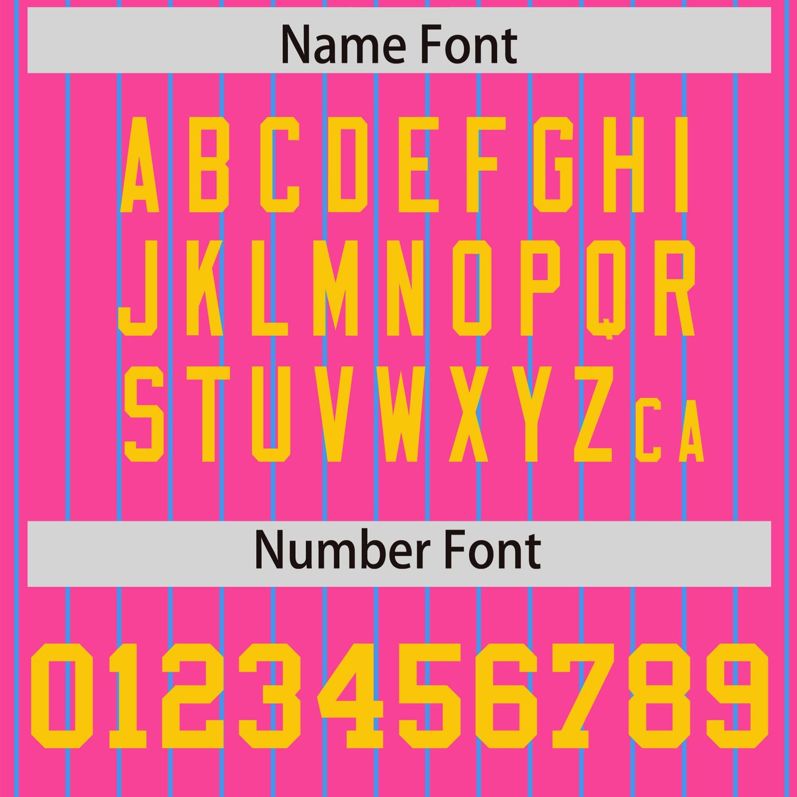 Custom Pink Powder-Blue Pinstripe Gold Bomber Full-Snap Varsity Letterman Jacket