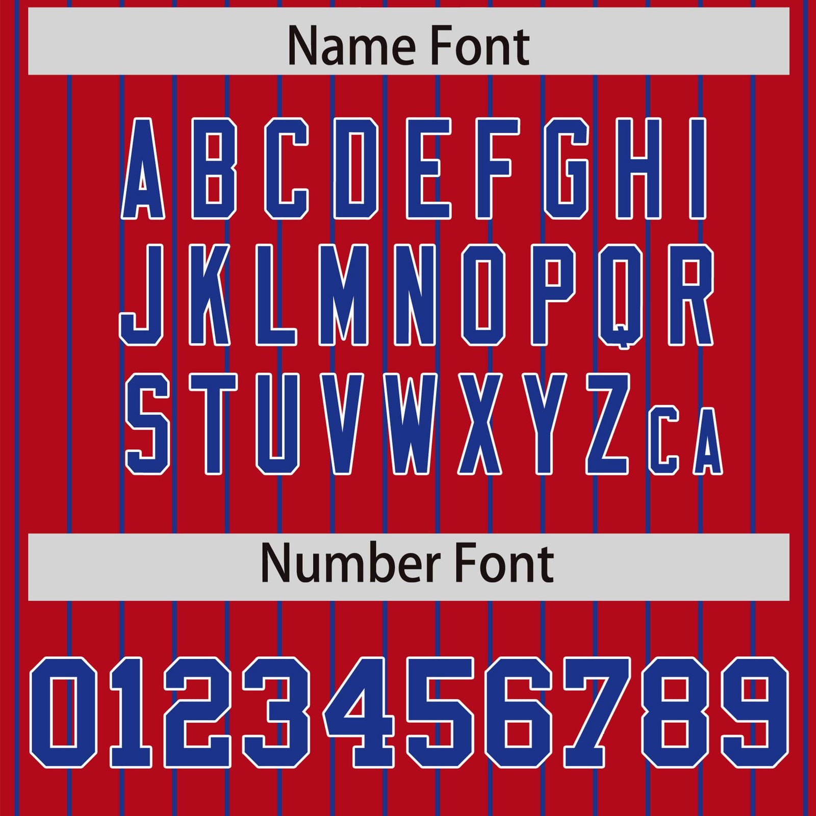 Custom Red Royal-Blue Pinstripe White Royal-Blue Bomber Full-Snap Varsity Letterman Jacket