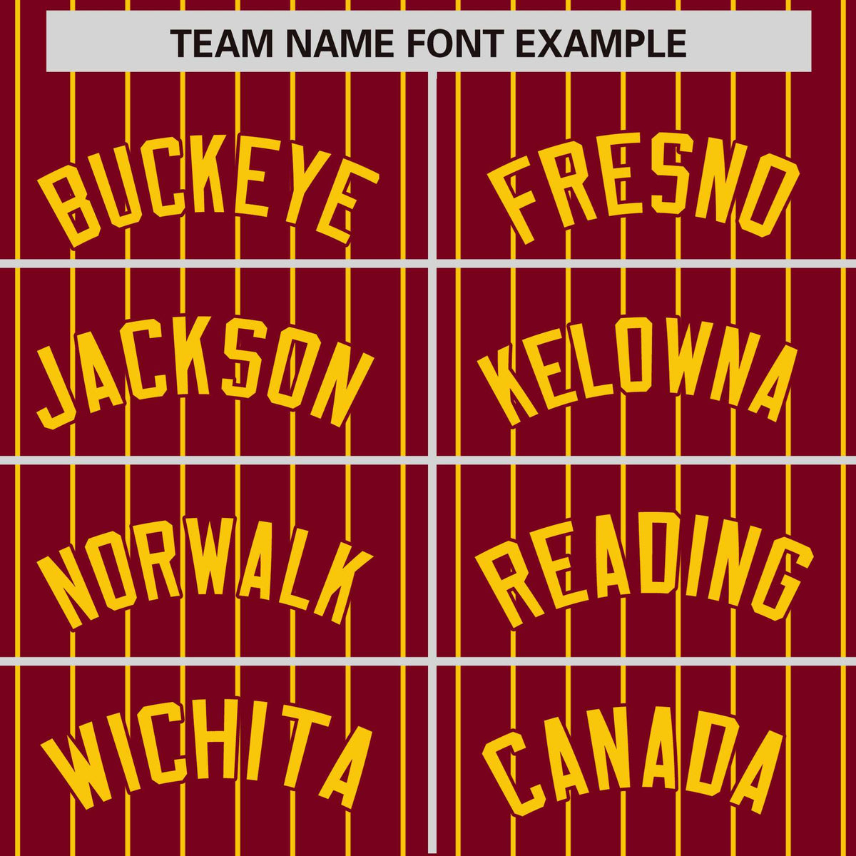 Custom Crimson Gold Pinstripe Gold Bomber Full-Snap Varsity Letterman Jacket