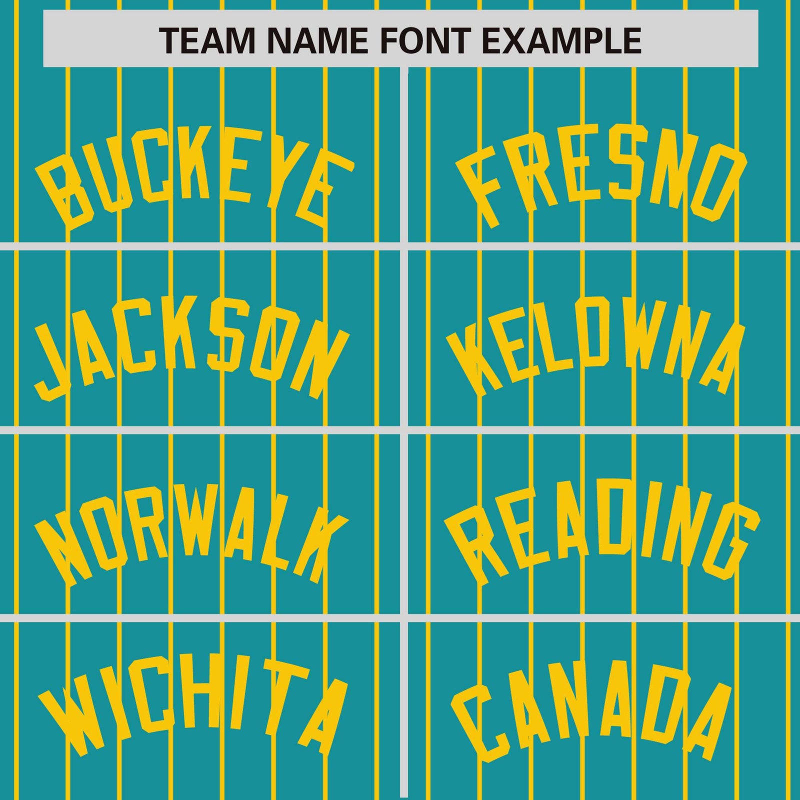 Custom Aqua Gold Pinstripe Gold Bomber Full-Snap Varsity Letterman Jacket