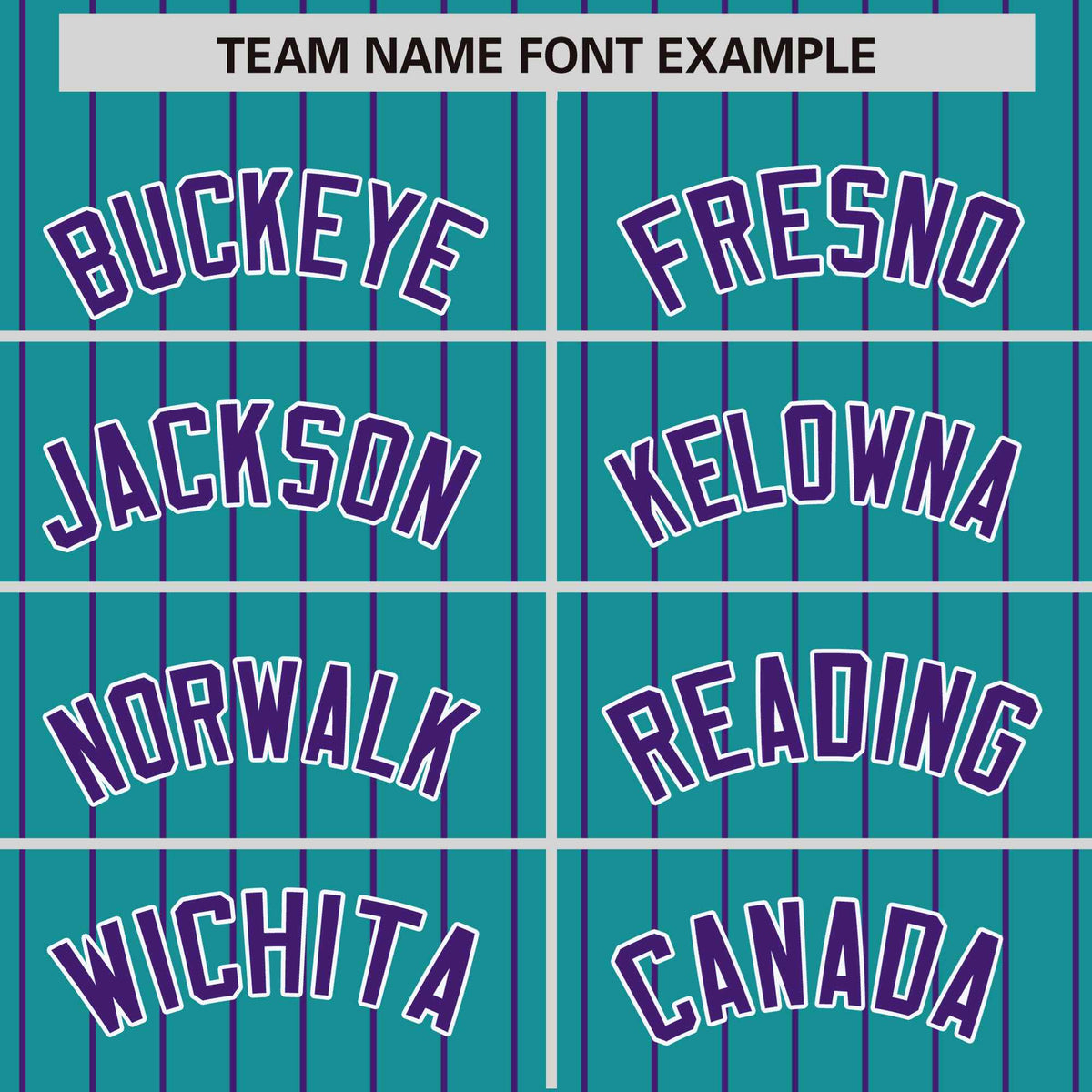 Custom Aqua Purple Pinstripe White-Purple Bomber Full-Snap Varsity Letterman Jacket