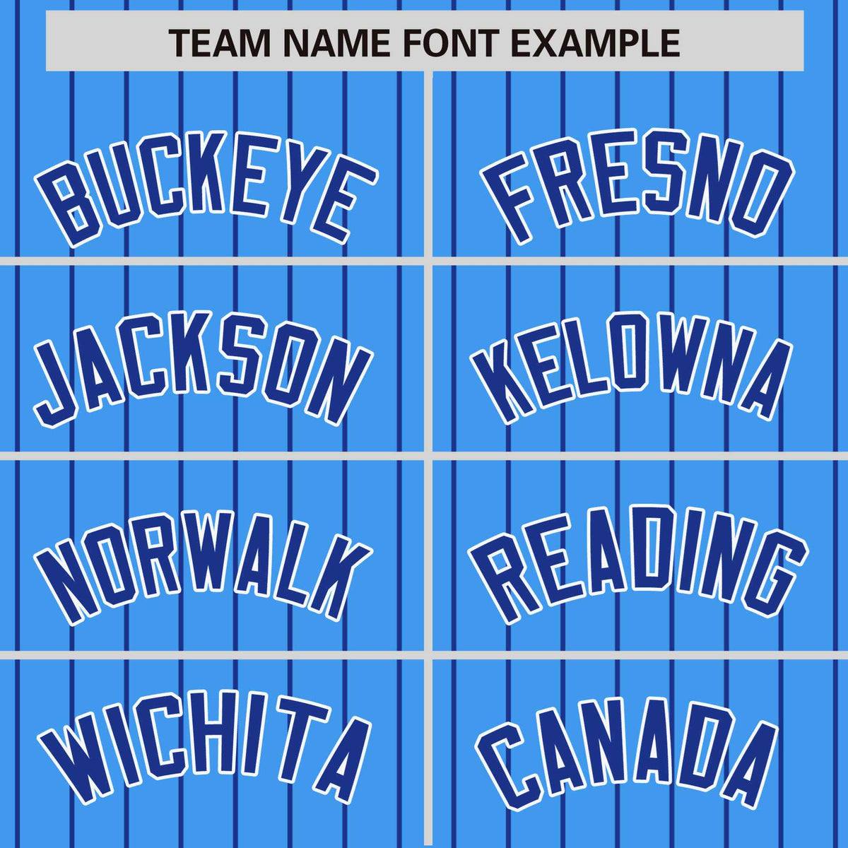 Custom Powder Blue Royal-Blue Pinstripe White Royal-Blue Bomber Full-Snap Varsity Letterman Jacket