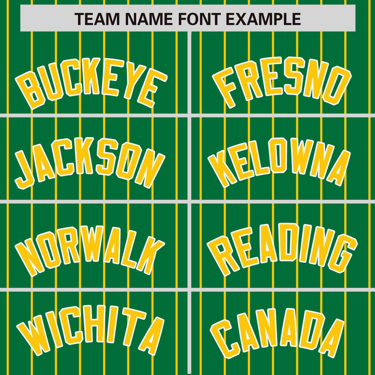 Custom Kelly Green Gold Pinstripe White-Gold Bomber Full-Snap Varsity Letterman Jacket