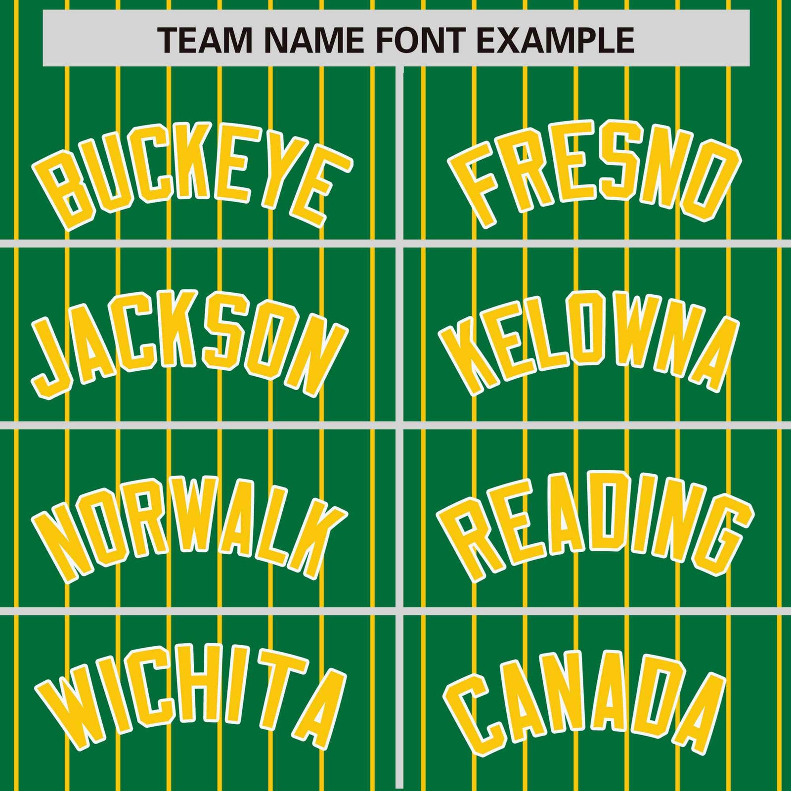 Custom Kelly Green Gold Pinstripe White-Gold Bomber Full-Snap Varsity Letterman Jacket