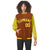 Custom Munsell Gold Pinstripe Gold Bomber Full-Snap Varsity Letterman Jacket