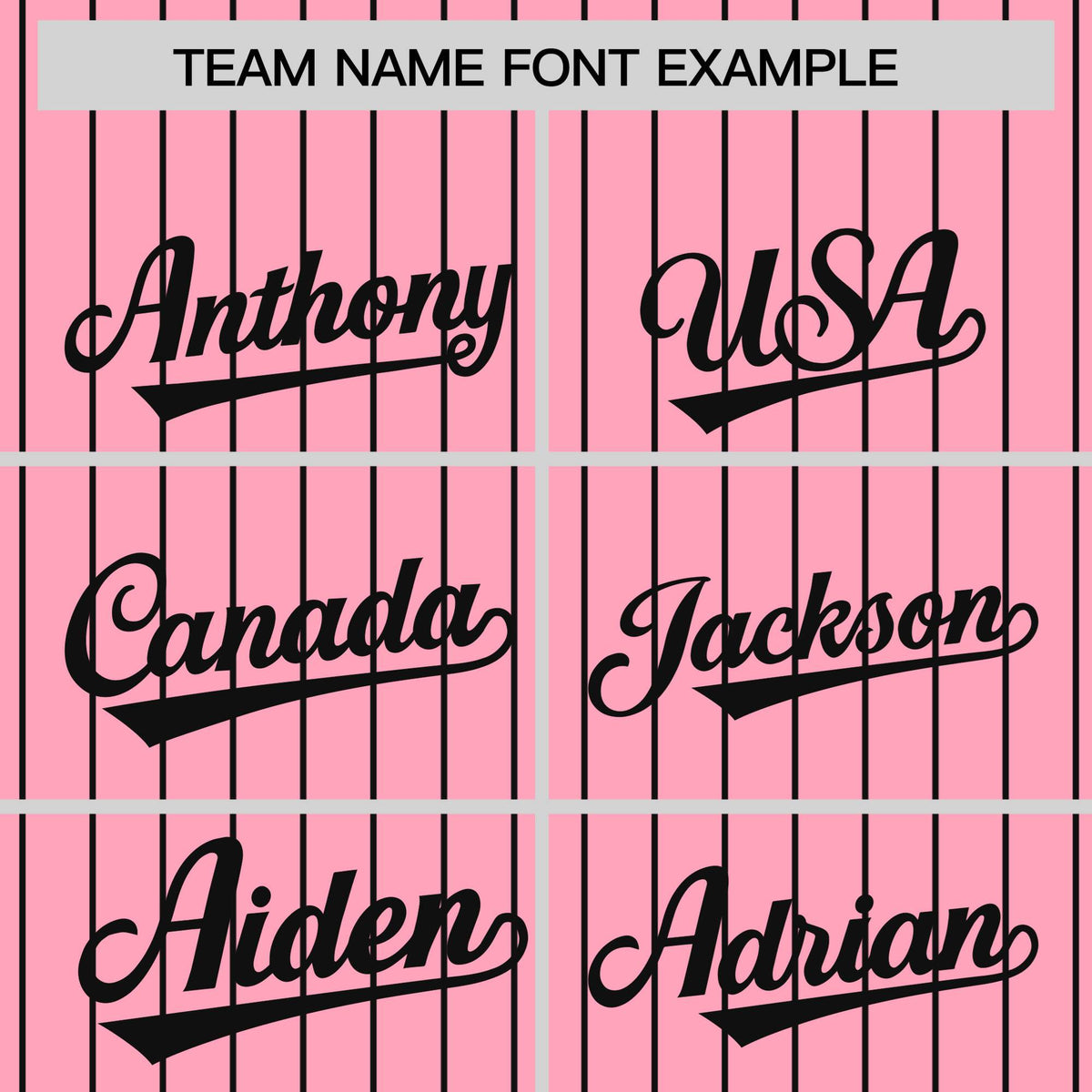 Custom Light-Pink Black Pinstripe Black Bomber Full-Snap Varsity Letterman Jacket