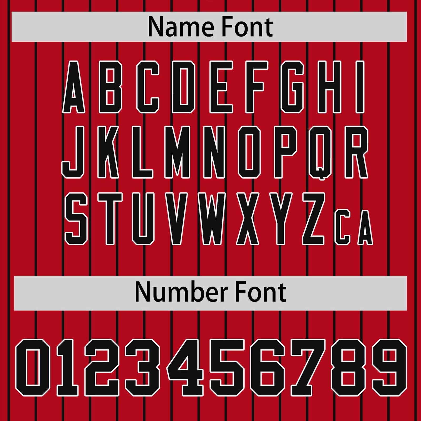 Custom Red Black Pinstripe White-Black Bomber Full-Snap Varsity Letterman Jacket