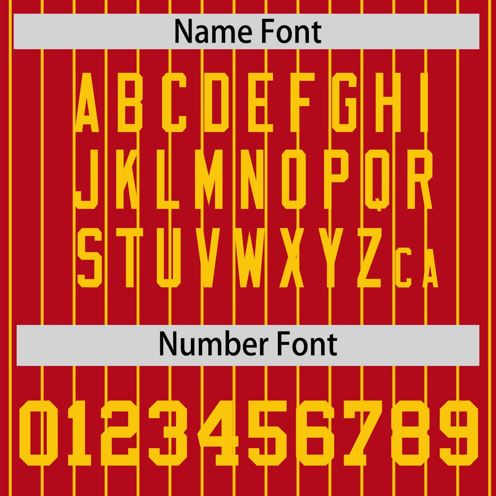 Custom Red Gold Pinstripe Gold Bomber Full-Snap Varsity Letterman Jacket