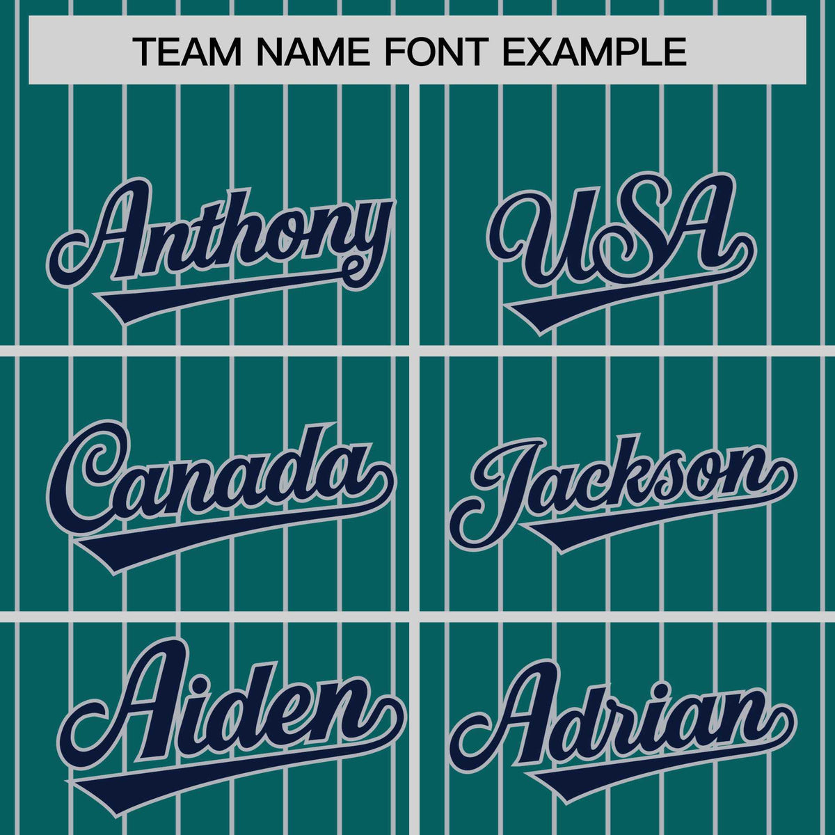 Custom Green Gray Pinstripe Gray-Navy Bomber Full-Snap Varsity Letterman Jacket