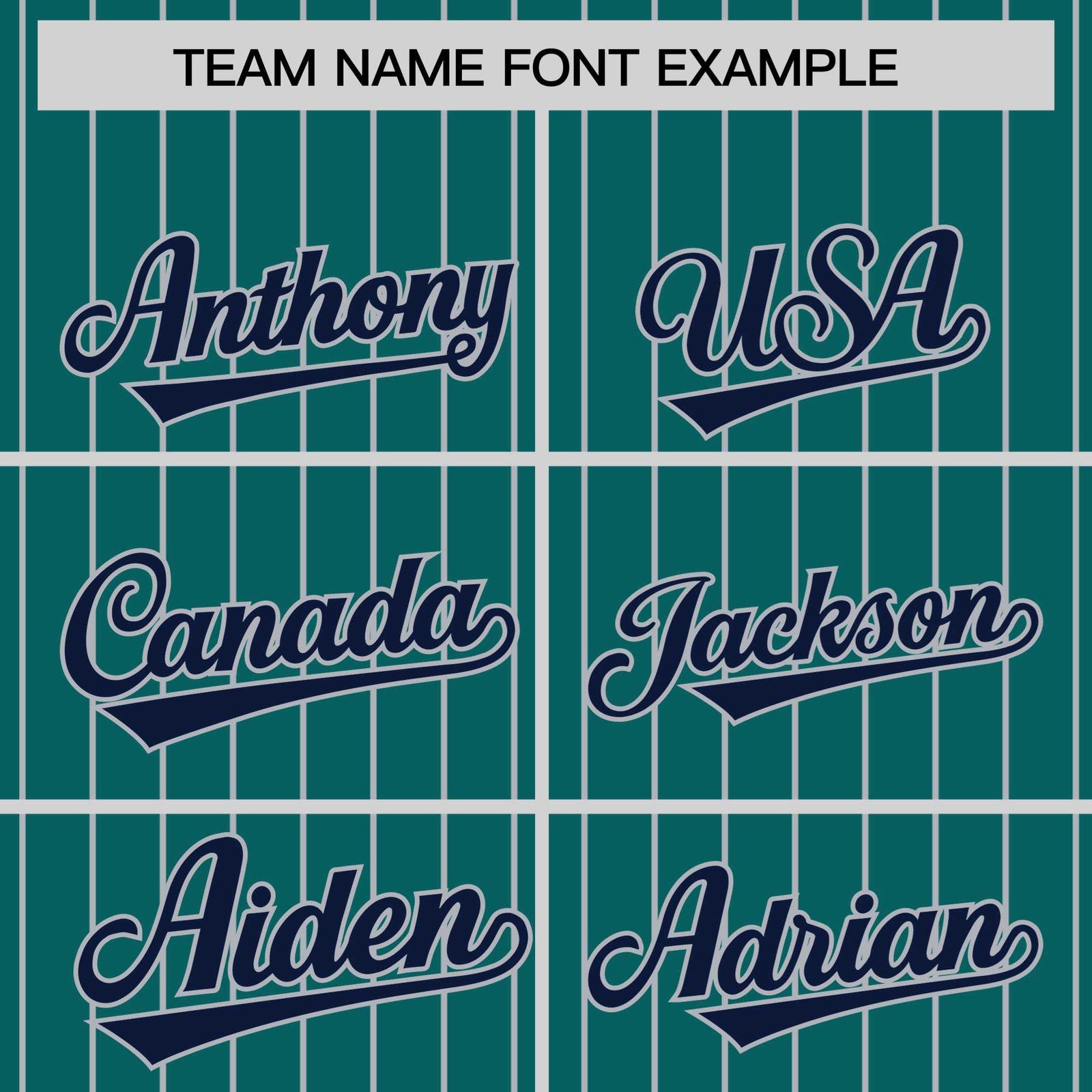 Custom Green Gray Pinstripe Gray-Navy Bomber Full-Snap Varsity Letterman Jacket