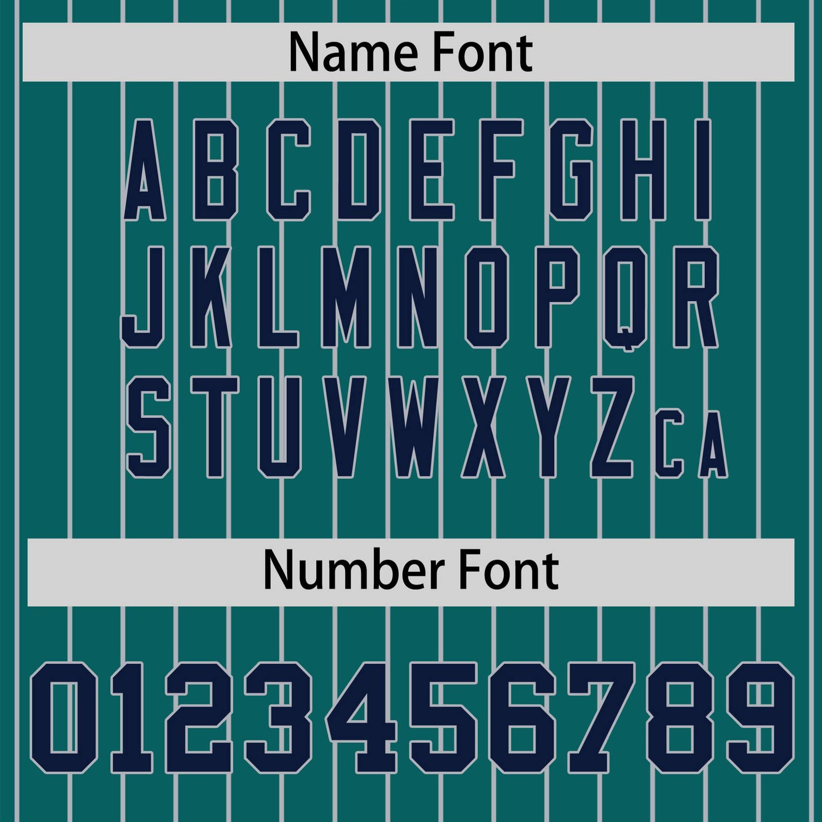 Custom Green Gray Pinstripe Gray-Navy Bomber Full-Snap Varsity Letterman Jacket