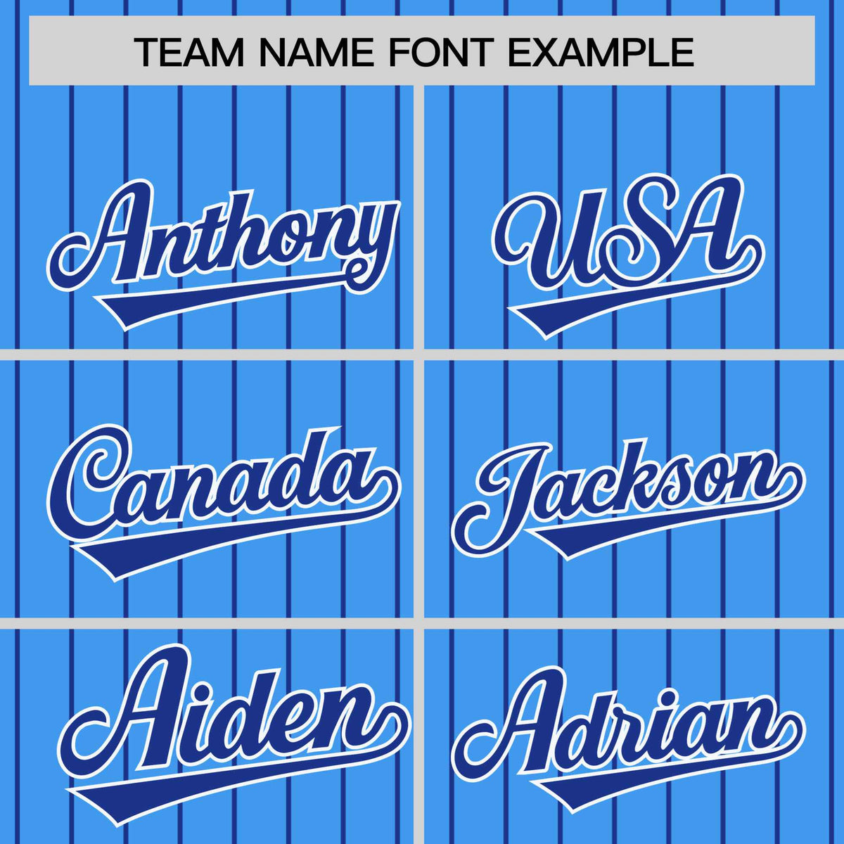 Custom Powder Blue Royal-Blue Pinstripe White Royal-Blue Bomber Full-Snap Varsity Letterman Jacket