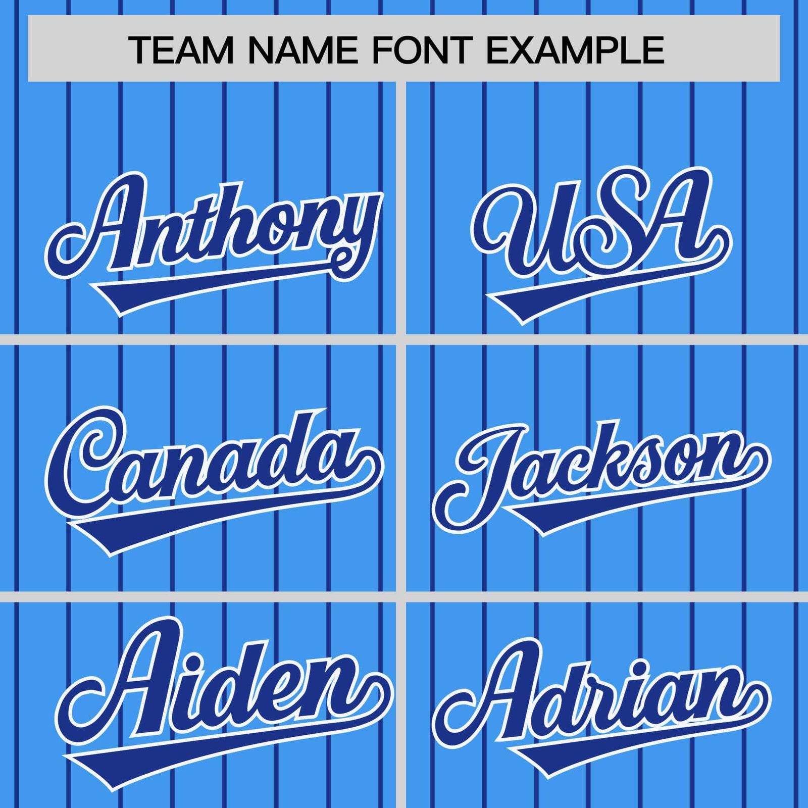 Custom Powder Blue Royal-Blue Pinstripe White Royal-Blue Bomber Full-Snap Varsity Letterman Jacket