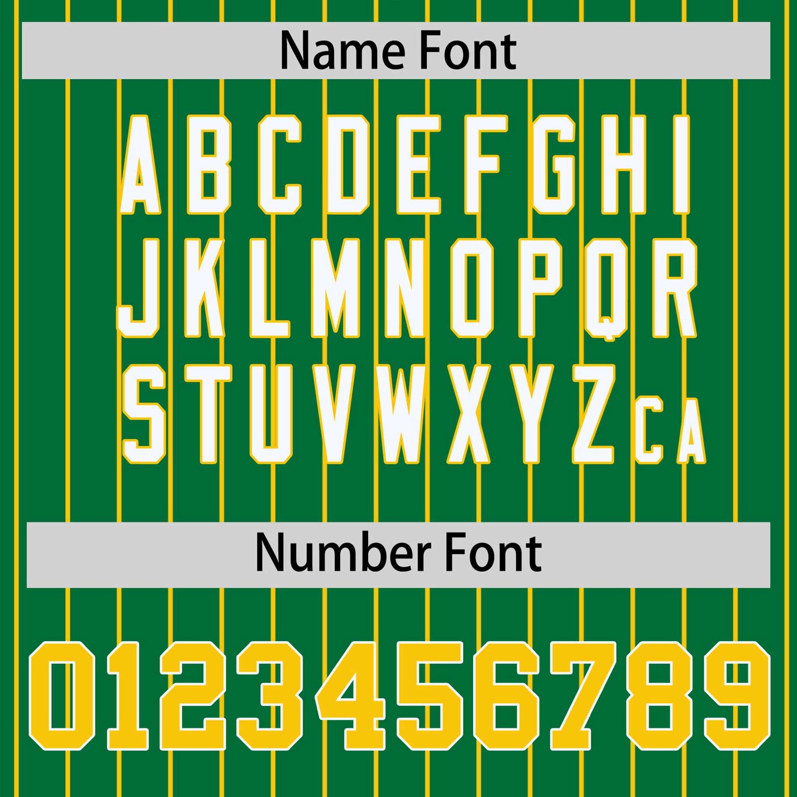 Custom Kelly Green Gold Pinstripe White-Gold Bomber Full-Snap Varsity Letterman Jacket